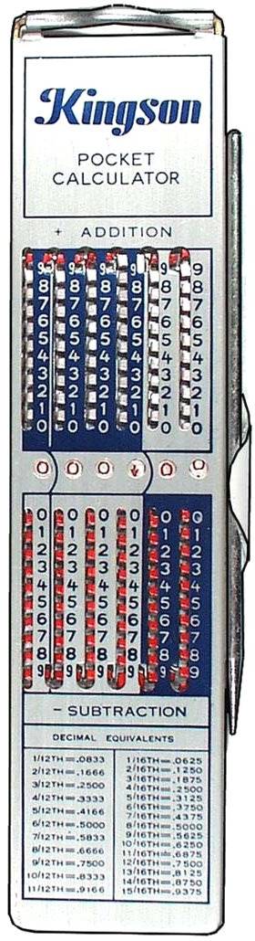 Addizionatrice Kingson 1980