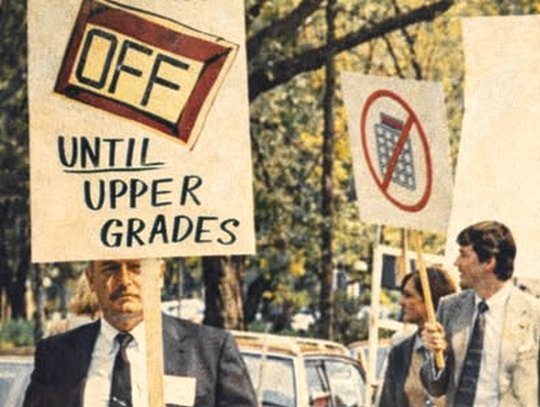 1985 - Manifestazione insegnanti a Washington