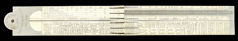 J. Routledge slide rule