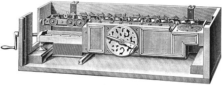 Leibniz mechanical calculator