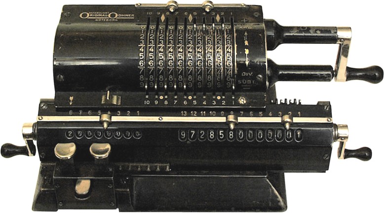 Calcolatrice meccanica Odhner 1895