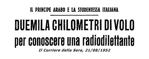 Giornale Il Corriere della sera - 21/08/1952