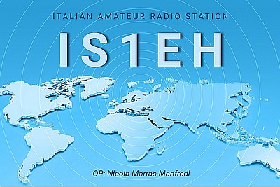 QSL IS1EH Nicola Marras