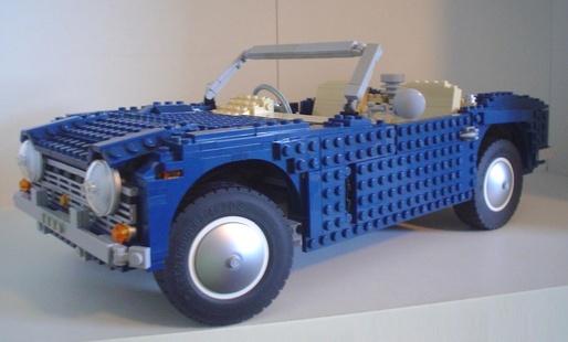 Triumph TR4 lego