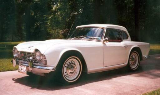 Triumph TR4 'factory hard top' di Gary&Ann Hansen